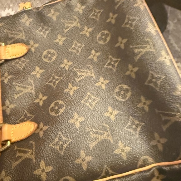 Louis Vuitton Brown and Tan Monogram Tote - Picture 9 of 10